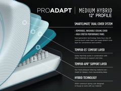 TEMPUR-ProAdapt® | Medium Hybrid
